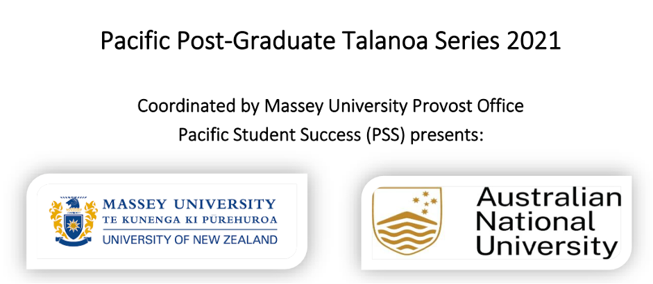Pacific Post-Graduate Talanoa Series 2021